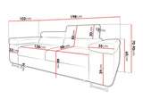 Kanapé TOREZIO 2, Szín: Manila 02 4569744