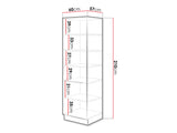 Moduláris szekrény ajtókkal dolna 60 DK-210 2F SOLEA