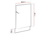 Mosogatógép-ajtó Front zmywarki ZM 570X446 SOLEA