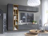 Nappali szett KODITA (Leronia), Szín: Szürke+ Artisan tölgy 4628998