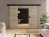 Tolóajtók WERDI DUO 152 + 2x, Szín: Sonoma tölgy 4634928