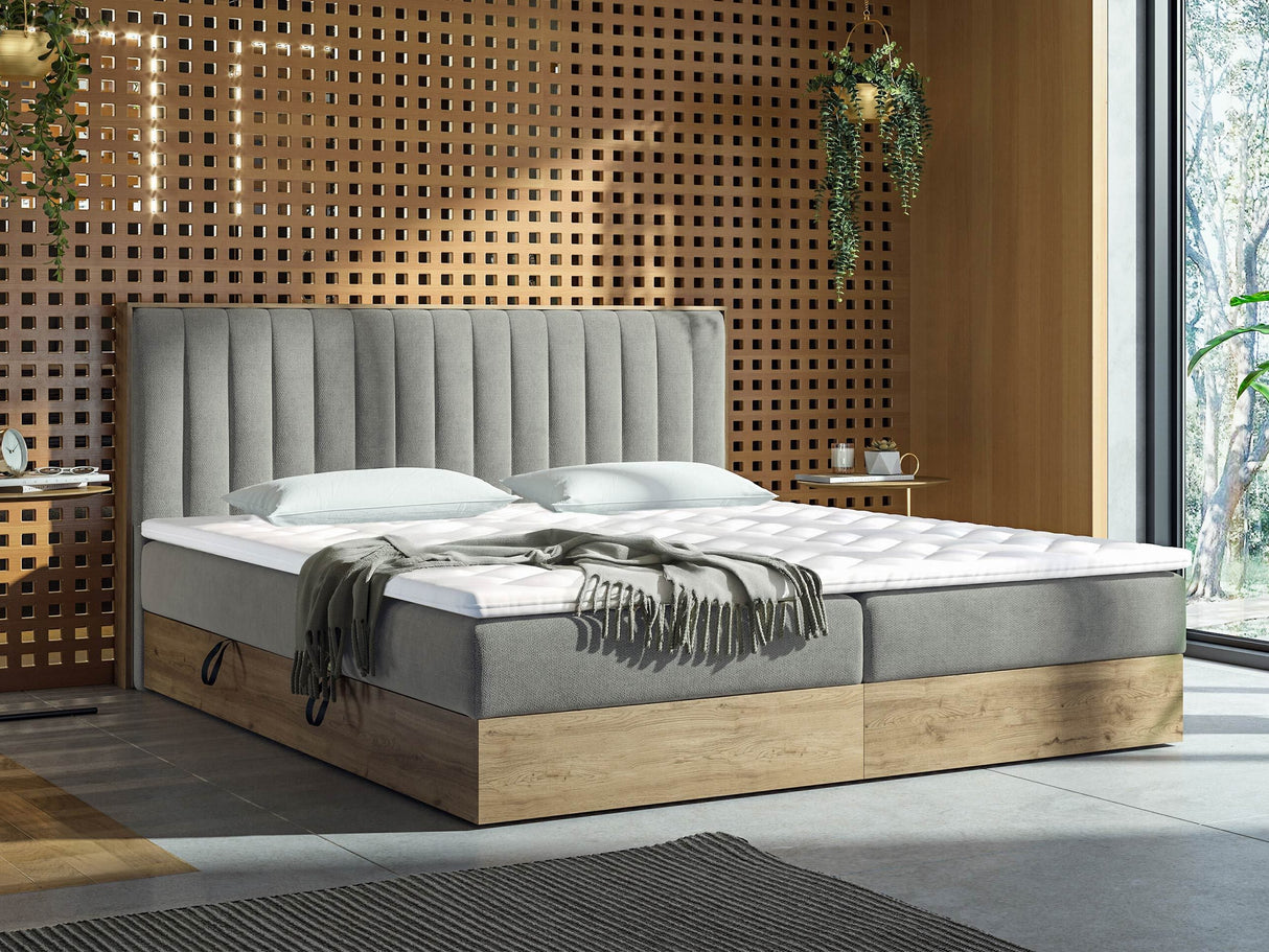 Kontinentális ágy HARMONY (Bibiarko), Alvó felület mérete: 140 x 200 cm, Szín: + 90 4650072