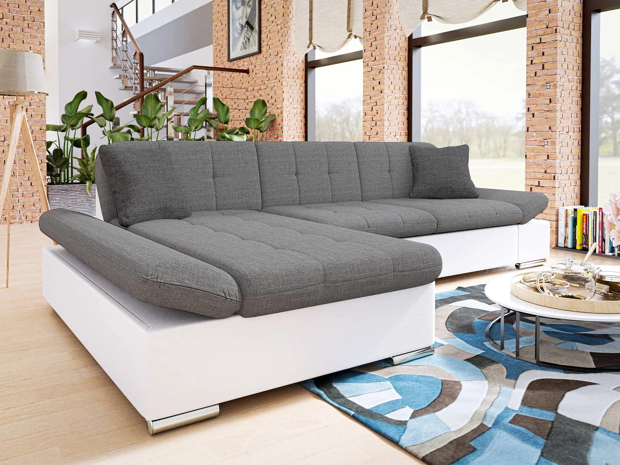 Sarokkanapé Montana (Premium), Szín: Soft 017 + Lux 05 + Lux 06, Változatok: Bal 4655556
