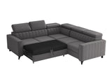 Sarokkanapé MILANO 2R2 (Leviosenem), Szín: Velluto 16 4665550