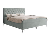 Kontinentális ágy Łoże GULIETTE + topper M, Szín: Fresh 33, Alvó felület mérete: 160 x 200 cm