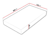 Matrac CULTURE 20 LATEX H3, Méretek: 160 x 200 cm
