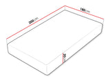 Matrac CULTURE 20 LATEX H3, Méretek: 180 x 200 cm