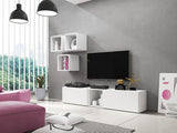 TV-állvány Roco (Nessor NS03), Szín: Fehér 4700077
