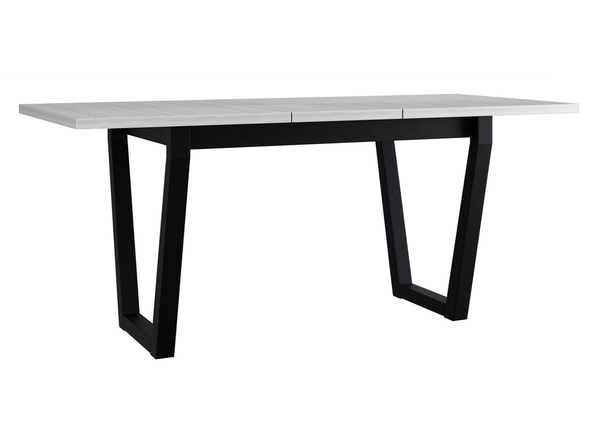 Asztal IKON 2 L LAMINAT : / .: 5903211234682 (Fehér + Fekete) 4744232