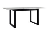 Asztal IKON 3 L LAMINAT : / .: 5903211275821 (Fehér + Fekete) 4744250