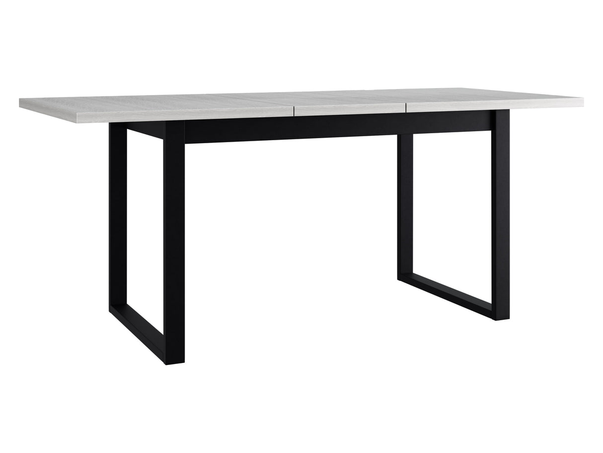 Asztal IKON 3 LAMINAT, Szín: Fehér + Fekete 4744255