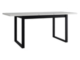 Asztal IKON 3 LAMINAT, Szín: Fehér + Fekete 4744255