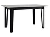 Asztal IKON 5 LAMINAT, Szín: Fehér + Fekete 4744307