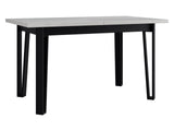 Asztal IKON 5 LAMINAT, Szín: Fehér + Fekete 4744307