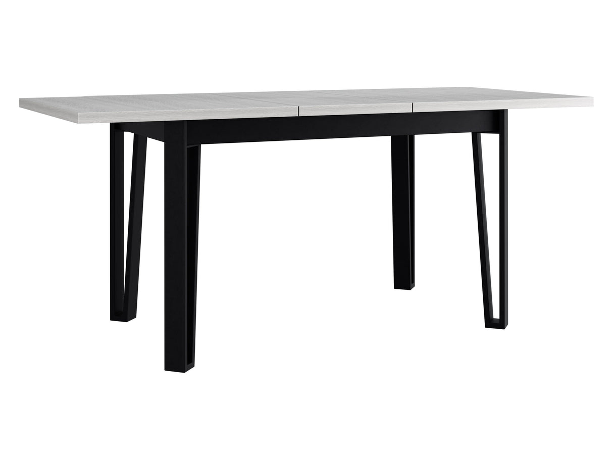Asztal IKON 5 LAMINAT, Szín: Fehér + Fekete 4744308