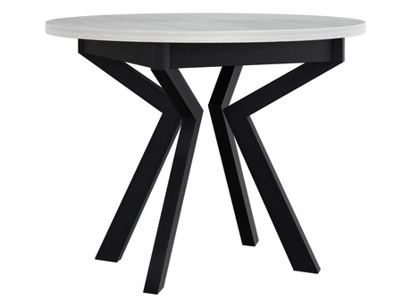 Asztal IKON 7 LAMINAT, Szín: Fehér + Fekete 4744309