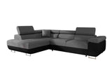 Sarokkanapé TOREZIO, Szín: Soft 011 + Lux 06, Változatok: Bal 4806347
