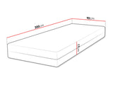 Matrac VELORA POCKET 17 H3, Méretek: 90 x 200