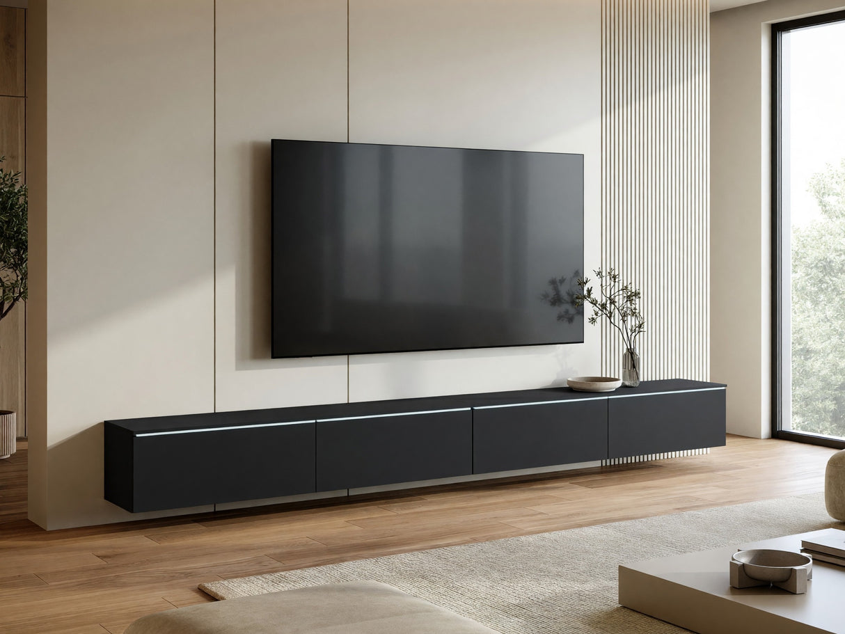 TV-állvány RTV D 300, Szín: Fekete
