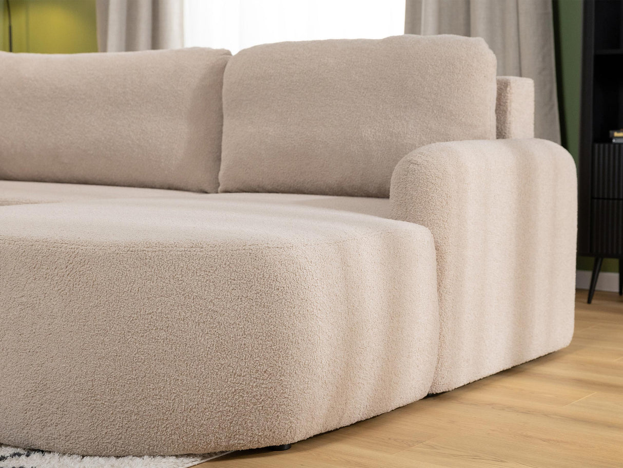 Sarokkanapé LORIDU, Szín: Margo 227.09, Változatok: Jobb 4857948