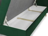 Kontinentális ágy Avanti (Crete), Szín: Magic Velvet 2257, Alvó felület mérete: 120 x 200 cm 4877373
