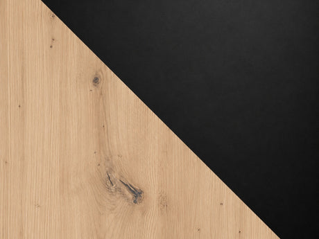 Asztal IKON 3M LAMINAT : / : (Wotan tölgy + Fekete) 4897206