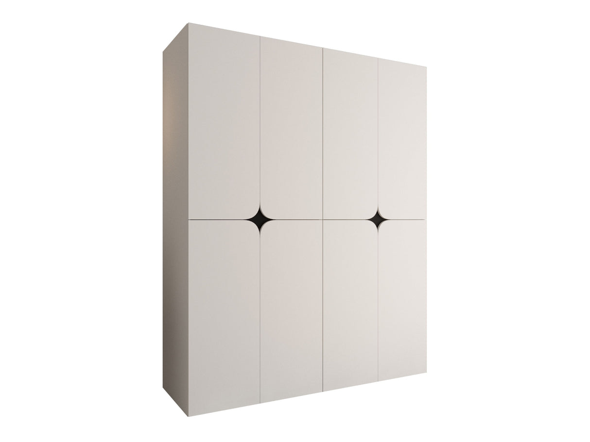 Gardróbszekrény ESPRESSO 160, Szín: Fehér