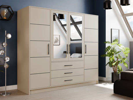 Gardróbszekrény BALI D4, Szín: Kasmír 5020990