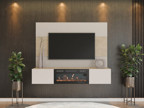 Nappali szett RTV 180x150 DEROMI EF +, Szín: + Cremona tölgy