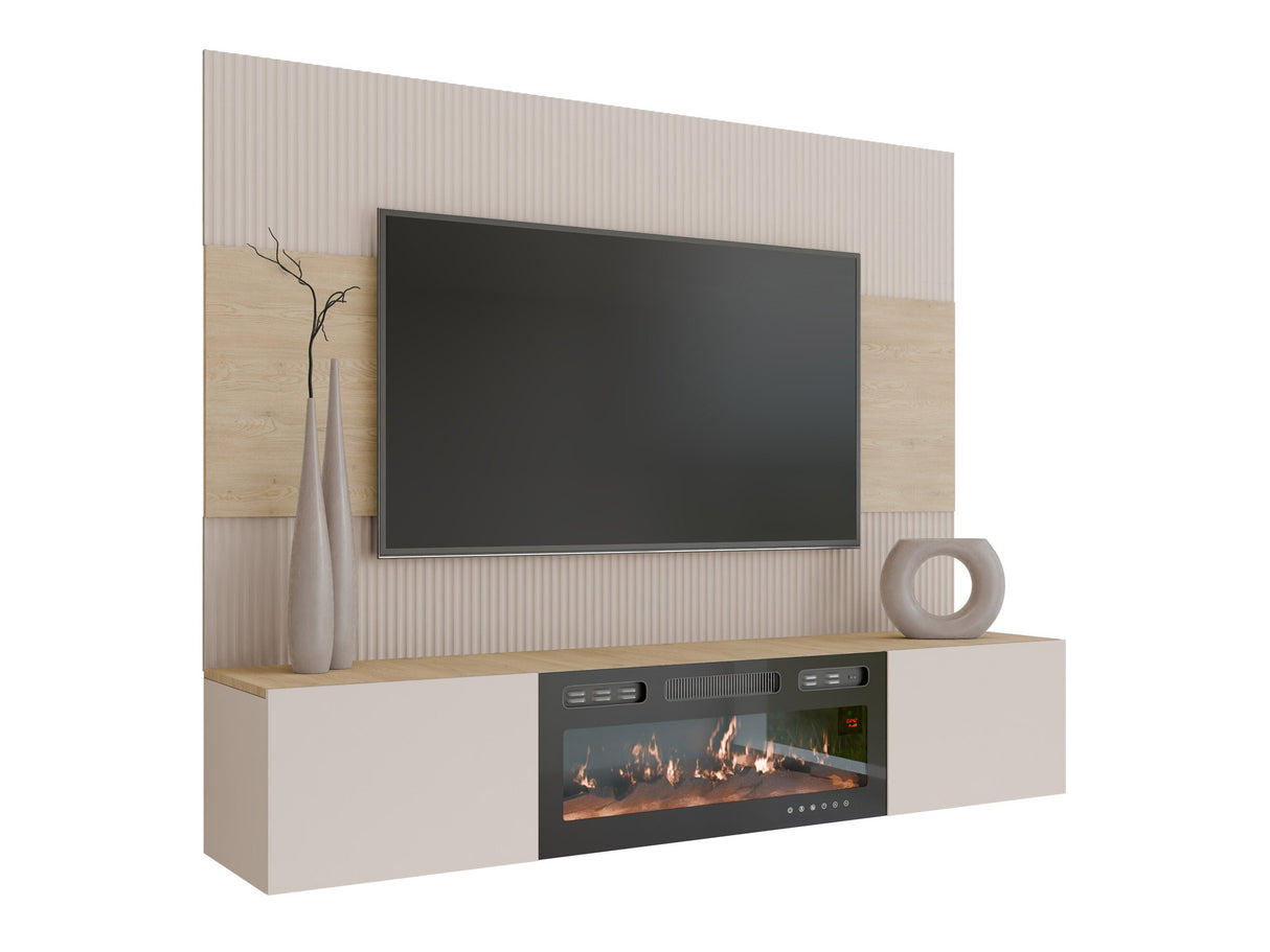 Nappali szett RTV 180x150 DEROMI EF +, Szín: + Cremona tölgy
