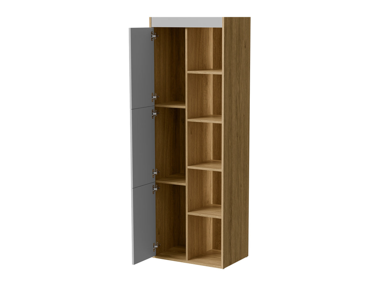 Könyvespolc FIORE 60 3D Tajga