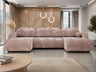 Sarokkanapé DREAM U 2R+LC, Szín: Sereno 687 5025175