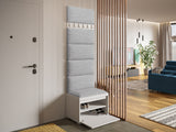 Előszoba garnitúra GRAWIS (Konkor) 60 + 6sz, Szín: Fehér + Abriamo 06 5028490