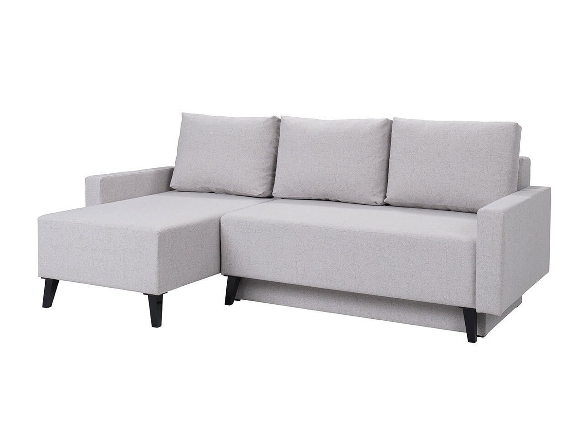 Sarokkanapé Oviedo Gloss (Naviedo Gloss), Szín: Aura 23 + Fényes fekete 5028843