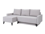 Sarokkanapé Oviedo Gloss (Naviedo Gloss), Szín: Aura 23 + Fényes fekete 5028843