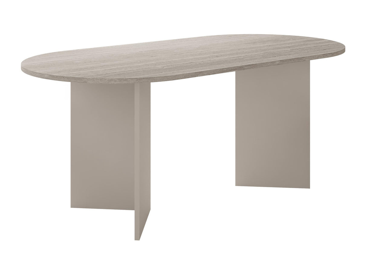 Asztal GELIZO 22 mm, Szín: Világos Travertine