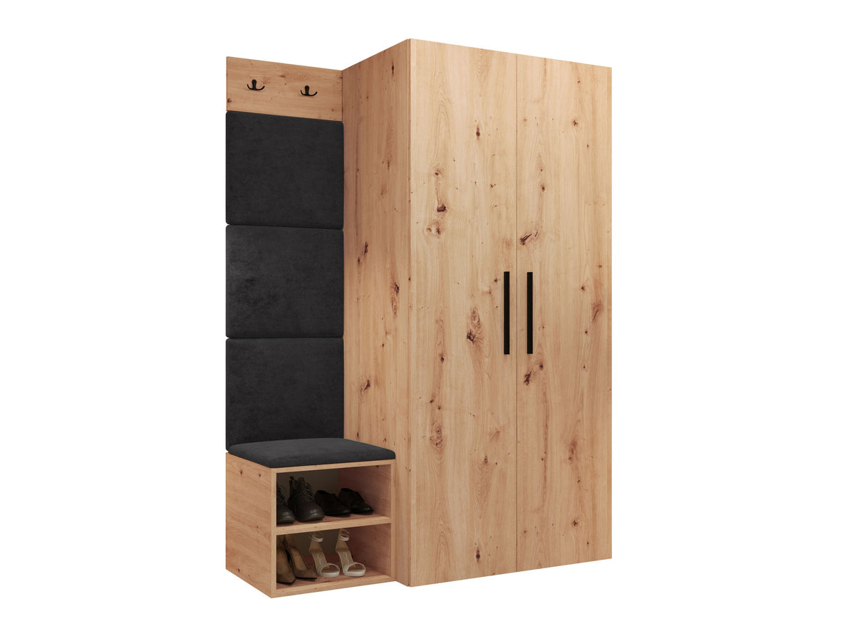 Előszoba garnitúra Garderoba MEDI IV, Keret színe: Artisan tölgy, Puha falpanel színe: Polo 897 5050301
