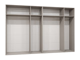 Gardróbszekrény 300 MALAGA, Szín: Fehér 5051814