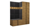 Előszoba garnitúra ORION III (Tavasz III), Keret színe: Artisan tölgy, Puha falpanel színe: Polo 897 5053637