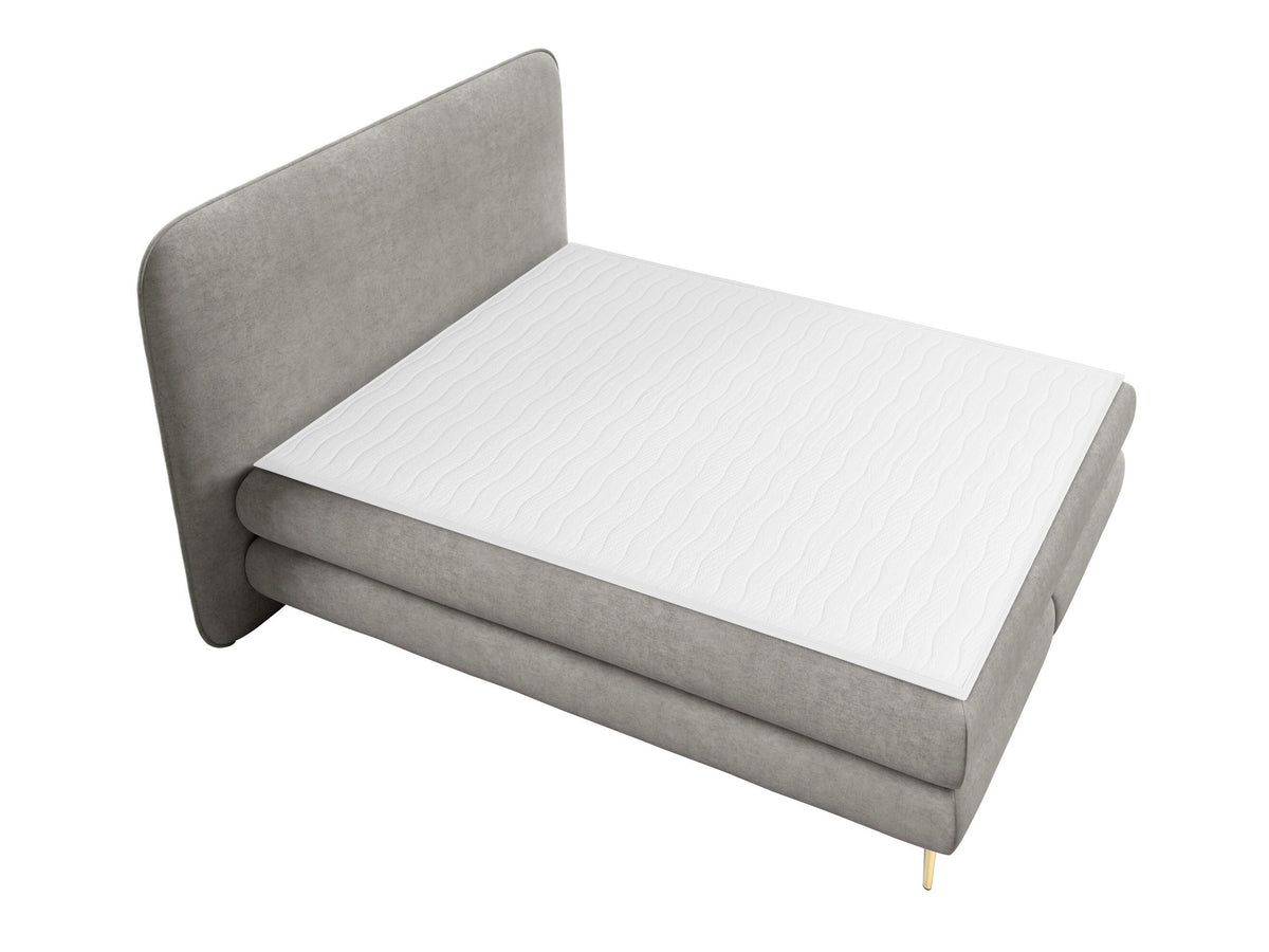Kontinentális ágy Łoże AMARETTO + topper M, Szín: Nazar 225.03, Alvó felület mérete: 180 x 200 cm 5064741