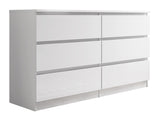 Komód MALWA M6 (Osko OK6), Szín: Fehér 5077623