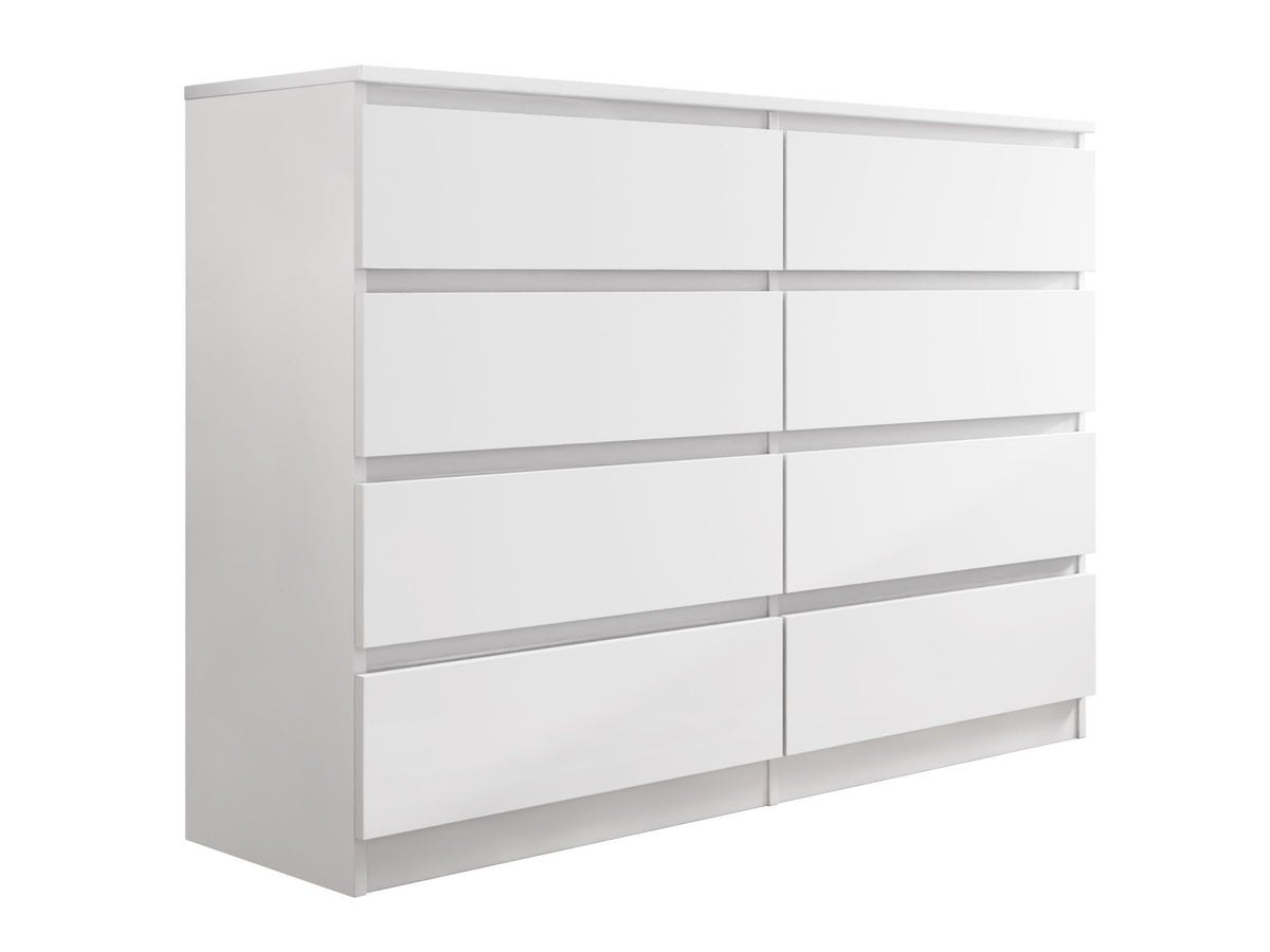Komód MALWA M8 (Osko OK8), Szín: Fehér 5077730