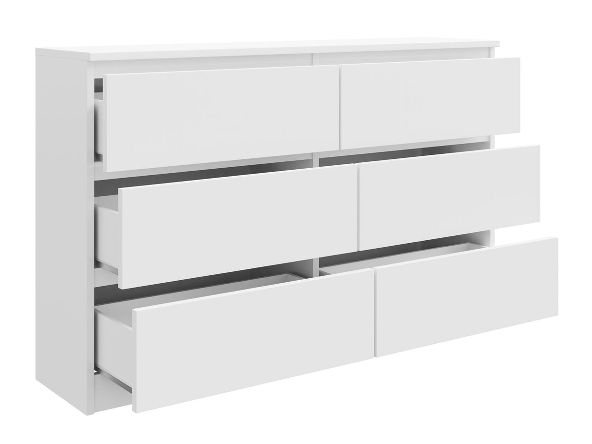 Komód MALWA M6 120 (Osko OK6), Szín: Fehér 5077788