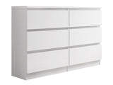 Komód MALWA M6 120 (Osko OK6), Szín: Fehér 5078117