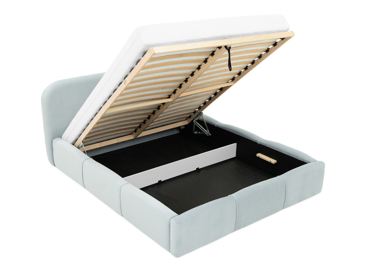 Ágy STOKRE, Szín: Kronos 22, Alvó felület mérete: 140 x 200 cm