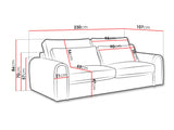 Kanapé CASSINI Szín: Tilia 90 5107273