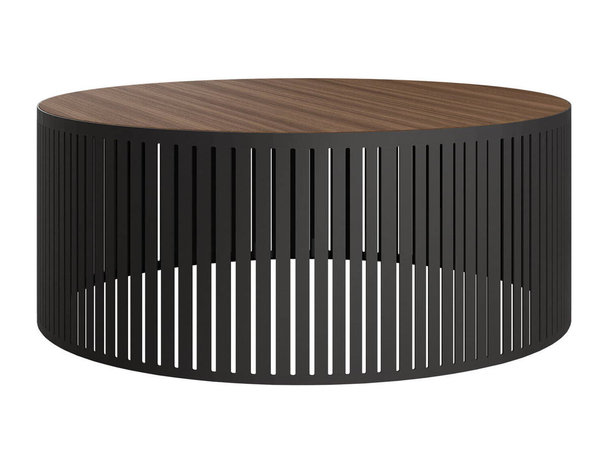 Dohányzóasztal VEE, Szín: Dió + Fekete