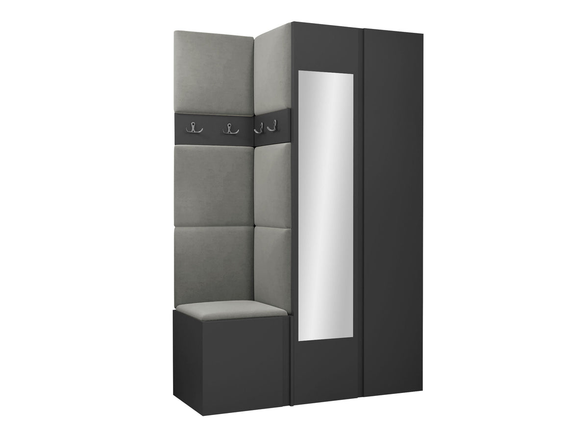 Előszoba garnitúra ORION XXVI (Tavasz XXVI), Keret színe: Grafit, Puha falpanel színe: Polo 894 5124568