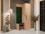 Előszoba garnitúra Garderoba MEDI III, Keret színe: Artisan tölgy, Puha falpanel színe: Polo 889 5150622
