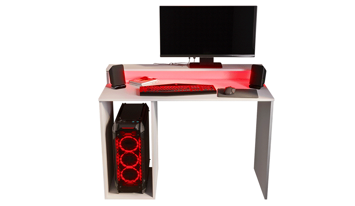 Gamer asztal GAMER 2 (Enurento 2) (Fekete) 638847459d813